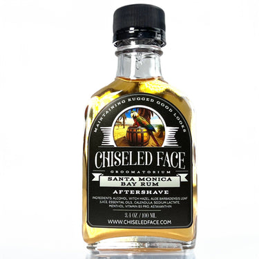 Santa Monica Bay Rum - Aftershave Splash - Chiseled Face